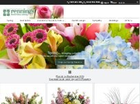 Website Screenshot Renning's Florist & Flower Delivery