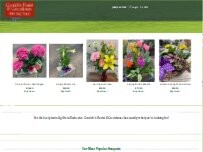 Website Screenshot Genrich's Florist & Greenhouse