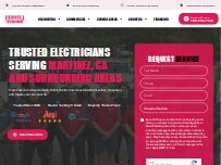 Website Screenshot Ferrell Electrical Repair, Lighting & Panel Upgrades