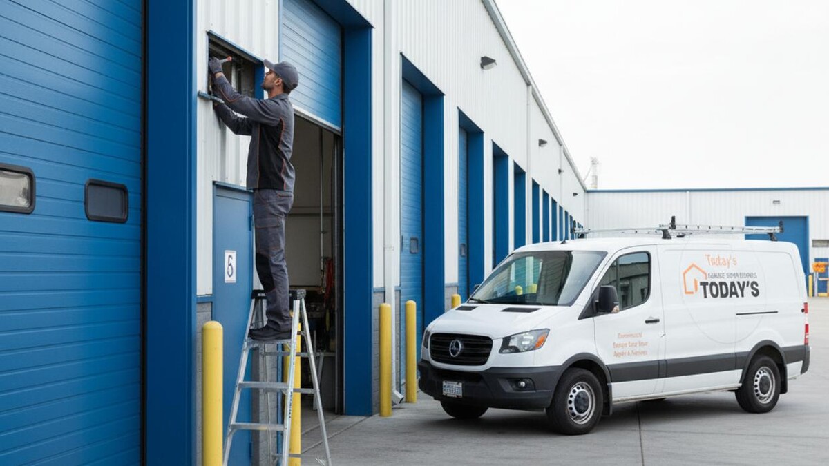 Images Today's Garage Door Repair Service