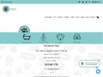 Website Screenshot The Modern Paws