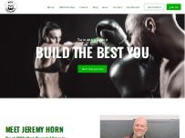 Website Screenshot Jeremy Horn's Elite Performance MMA