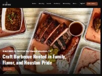 Website Screenshot Gatlin's BBQ
