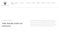 Website Screenshot The Highlands At Owasso