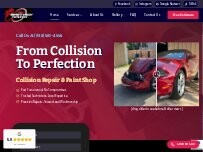 Website Screenshot SS Paint & Body