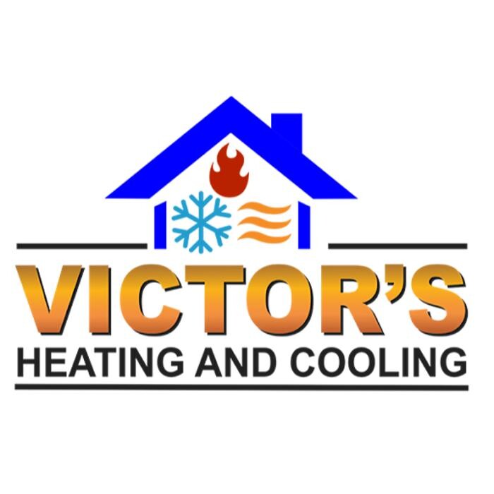Victor's Heating And Cooling Logo