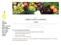 Website Screenshot ZestCuisine