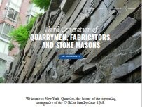 Website Screenshot New York Quarries