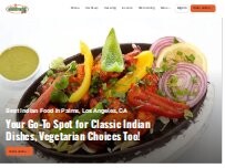 Website Screenshot Abhiruchi Grill Indian Restaurant