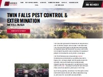 Website Screenshot Barrier Pest Control