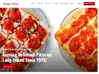 Website Screenshot Dragos Pizza