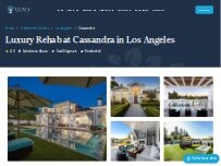 Website Screenshot Legacy Healing Center | Luxury Rehab & Alcohol Detox Center