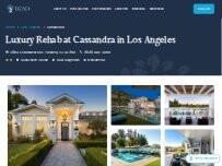 Website Screenshot Legacy Healing Center | Luxury Rehab & Alcohol Detox Center