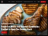 Website Screenshot Louie's Deli and Meat Market