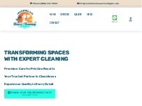 Website Screenshot Marisela's House Cleaning