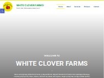 Website Screenshot White Clover Farms, Inc.