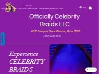 Website Screenshot Officially Celebrity Braids