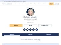 Website Screenshot Colleen Murphy Senior Mortgage Loan Officer