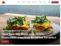 Website Screenshot Shorty's cuisine