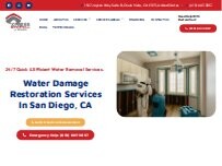 Website Screenshot Xpress Restoration Inc. : Fire & Water Damage Restoration