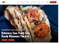 Website Screenshot Sabor Tacos