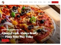Website Screenshot Vincent’s Pizza
