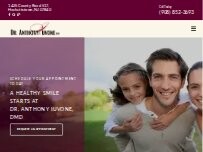 Website Screenshot Dr. Anthony Iuvone, DMD