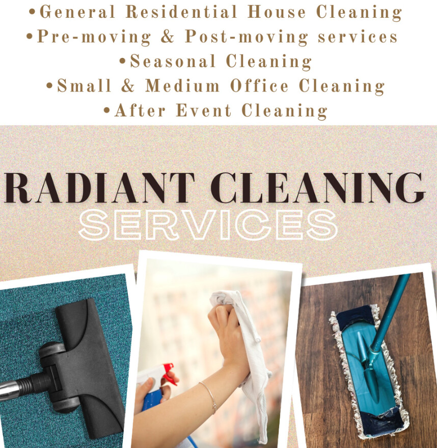 Radiant Cleaning Services Logo