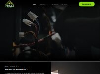 Website Screenshot Pinnacle Power LLC