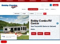Website Screenshot Bobby Combs RV Centers