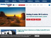 Website Screenshot Bobby Combs RV Centers - Mesa