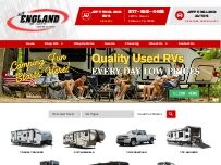 Website Screenshot Jeff England RV Sales