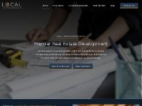 Website Screenshot Local Development