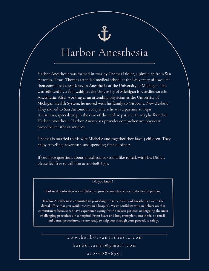 Images Harbor Anesthesia