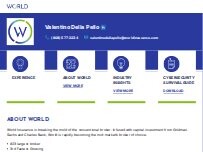 Website Screenshot Valentino Della Pello