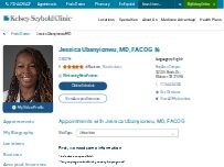 Website Screenshot Jessica Ubanyionwu, MD