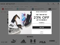 Website Screenshot Shoe Sensation