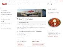 Website Screenshot Hy-Vee Pickup