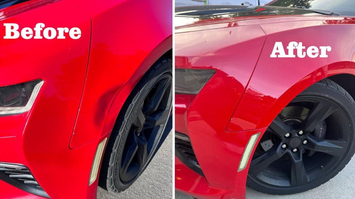 Images Paintless Dent Repair