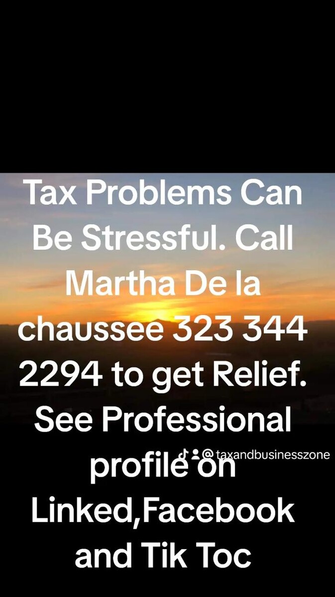 Images Martha De la chaussee Tax and Business Zone