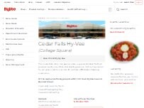 Website Screenshot Hy-Vee Pickup