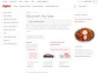 Website Screenshot Hy-Vee Pickup