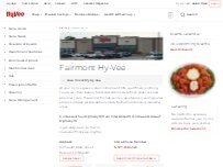 Website Screenshot Hy-Vee Pickup