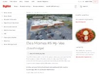 Website Screenshot Hy-Vee Pickup