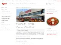 Website Screenshot Hy-Vee Pickup