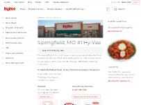 Website Screenshot Hy-Vee Pickup