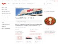 Website Screenshot Hy-Vee Pickup
