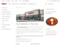 Website Screenshot Hy-Vee Pickup