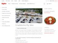 Website Screenshot Hy-Vee Pickup