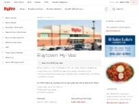 Website Screenshot Hy-Vee Pickup